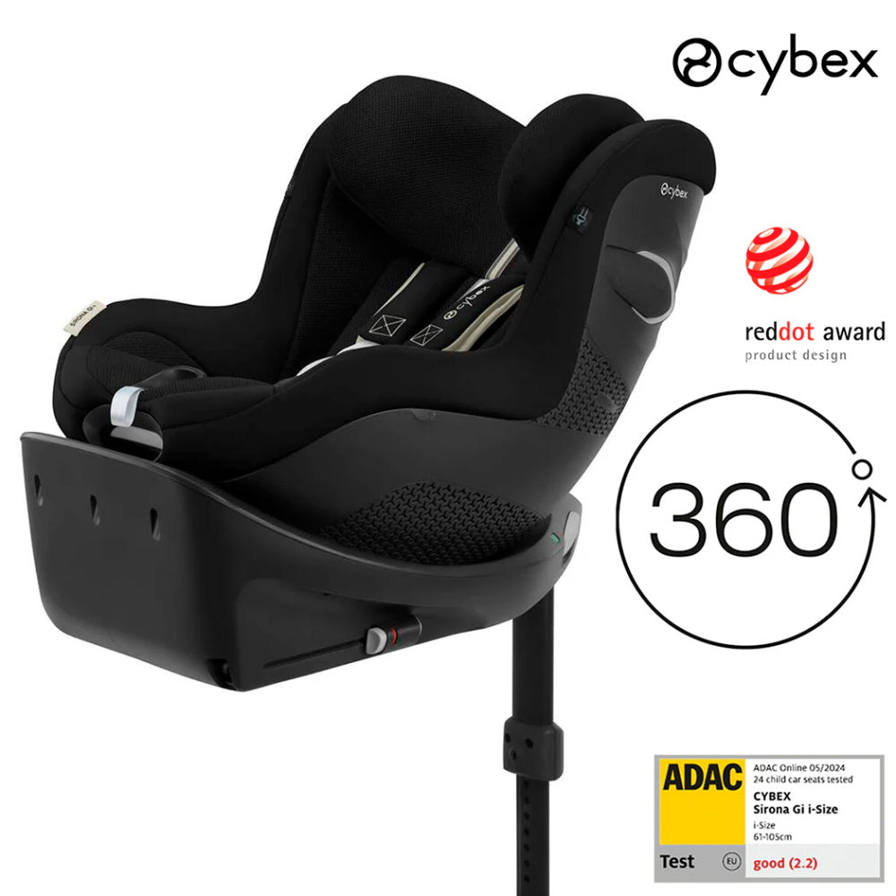 Cybex Sirona Gi isize Plus Oto Koltuğu Moon Black STD
