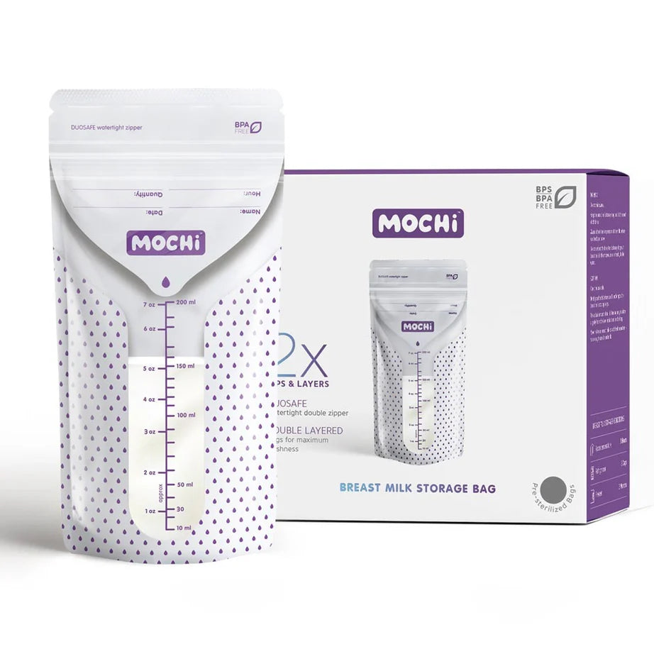MOCHi - 25’li Anne Sütü Saklama Poşeti (200 mL)