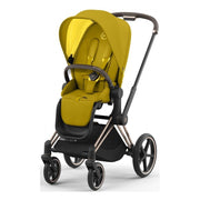 Cybex Priam Bebek Arabası Rose Gold - Mustard Yellow