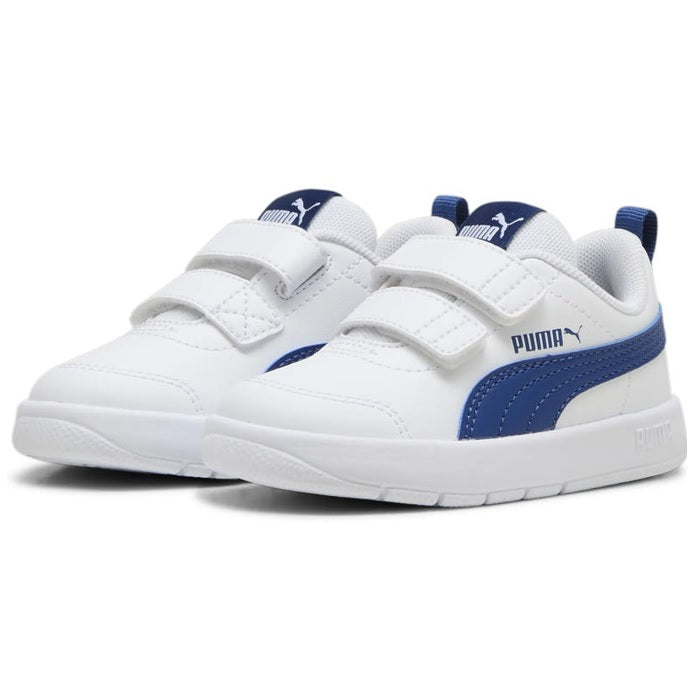 Puma Courtflex Erkek Çocuk Spor Ayakkabı Beyaz