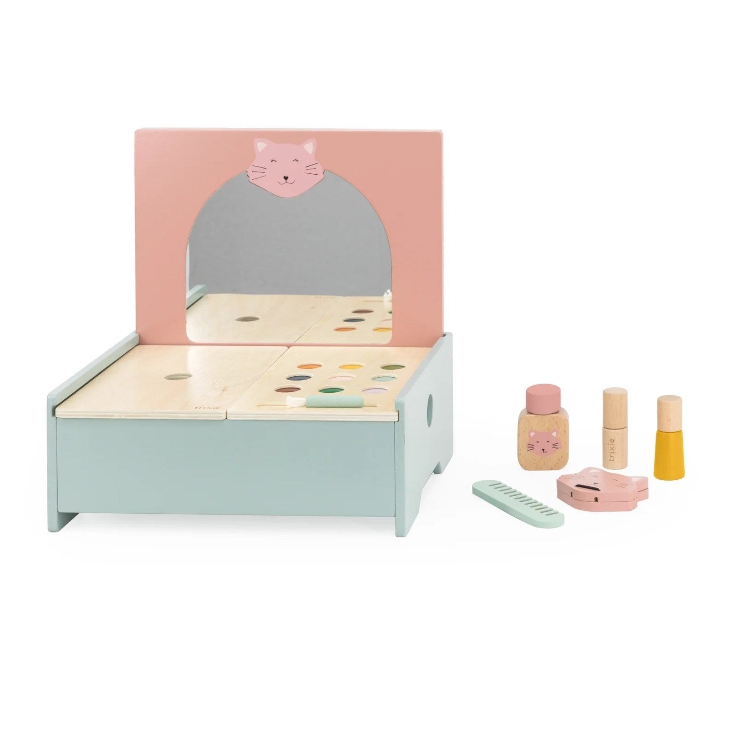 Trixie Ahşap Oyuncak Makyaj Masası