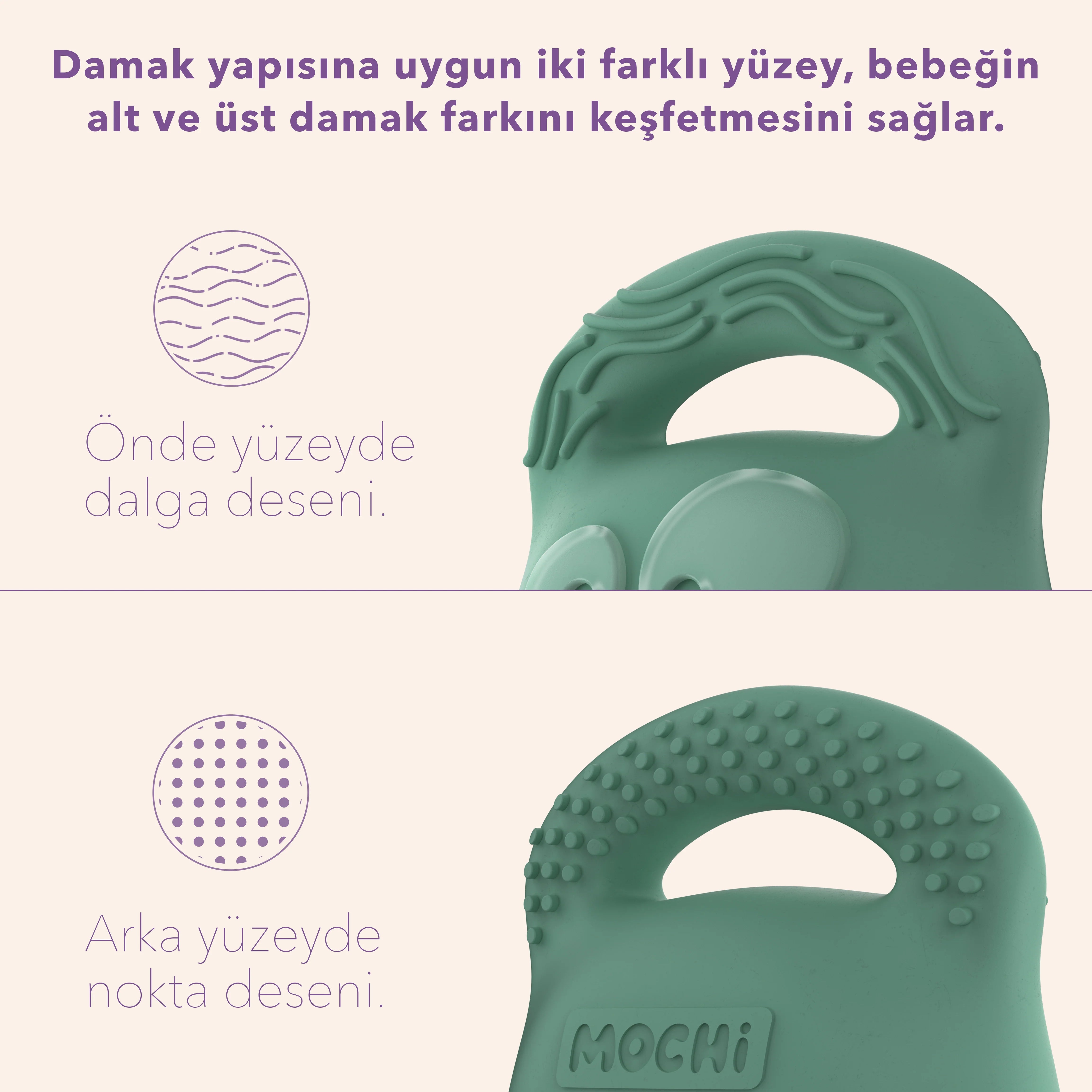MOCHi-Diş Kaşıyıcı Somon