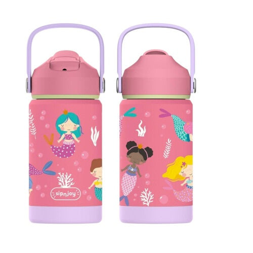 Sipnjoy FlipSip Çocuk Su Termosu 360 ml - Mermaid Dream