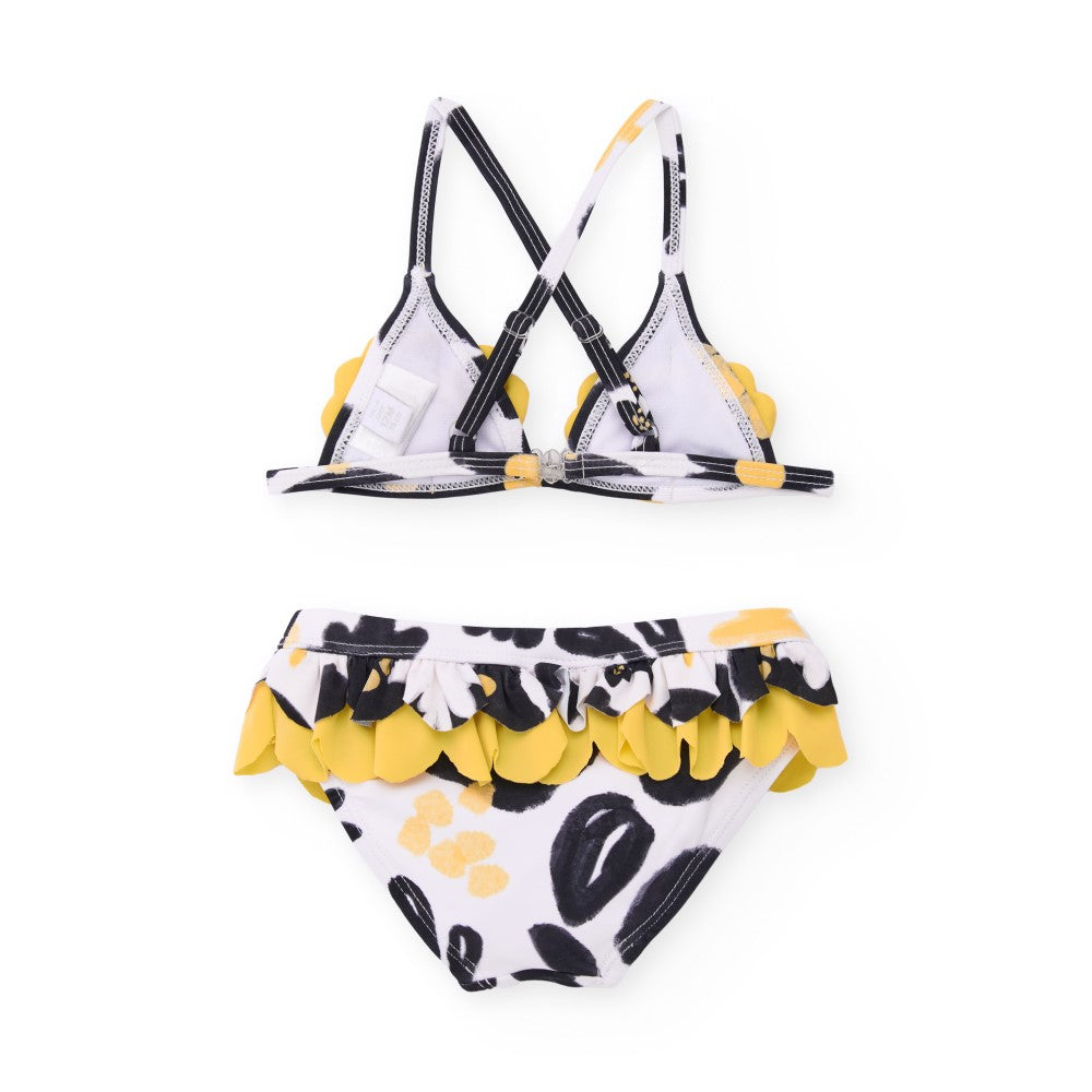 Tuc Tuc Yazlık Kız Bikini Sarı