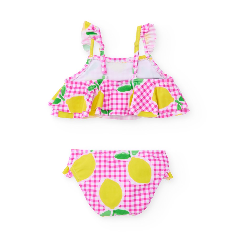 Tuc Tuc Yazlık Kız Bikini Pembe