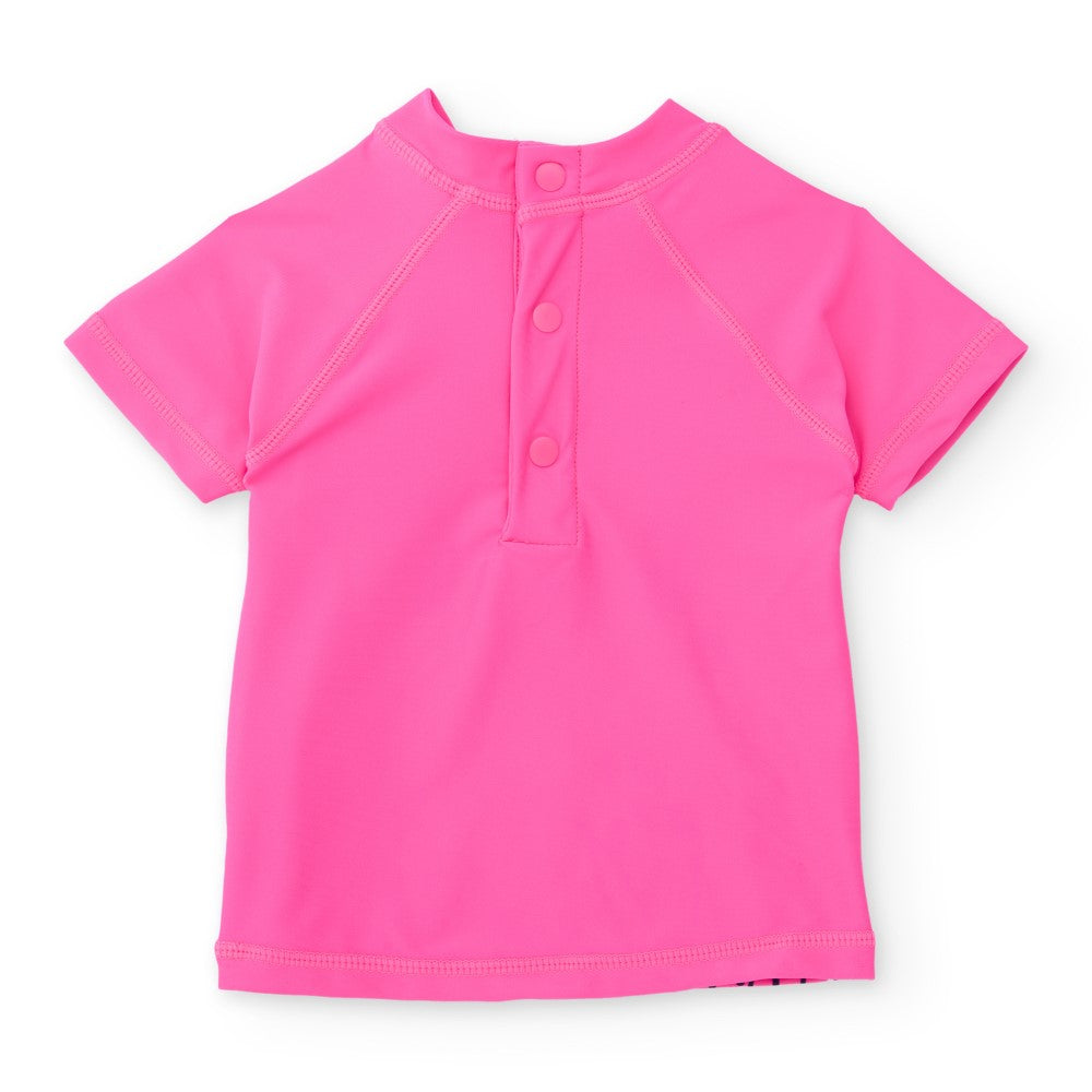 Tuc Tuc Yazlık Kız Bebek T-shirt Mayo Pembe