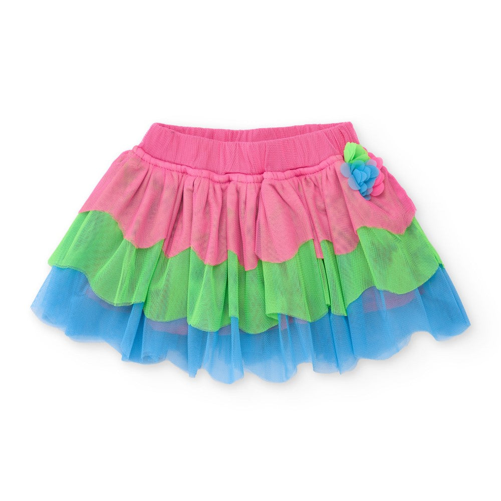 Tuc Tuc Yazlık Kız Bebek Etek Pembe