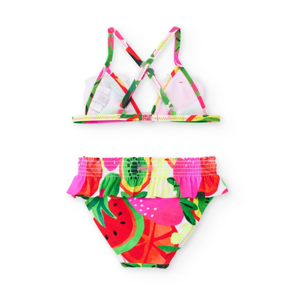 Tuc Tuc Yazlık Kız Bikini Pembe