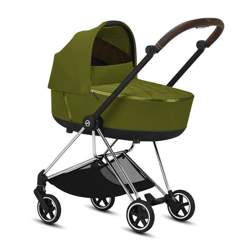 Cybex Mios Bebek Arabası Chrome Brown- Khaki Green+ Portbebe STD