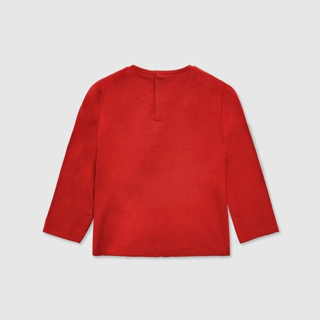 Mayoral Kışlık Kız Bebek Uzun Kol T-shirt Kırmızı