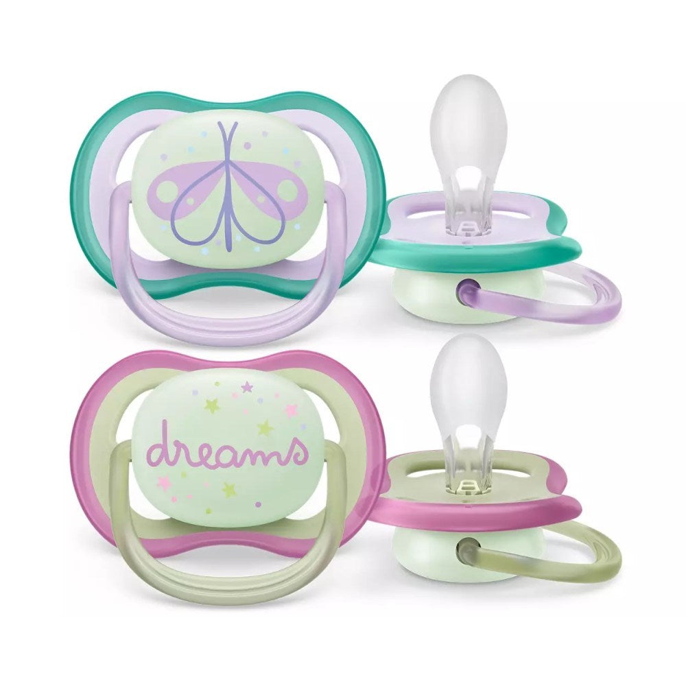 Avent Ultra Air Gece Emzilk 0-6 Ay Kız STD