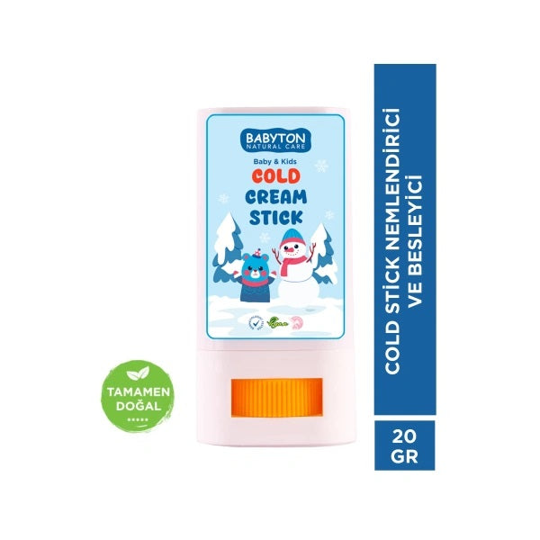 Babyton Nemlendirici ve Besleyici Cold Cream Stick 20 gr