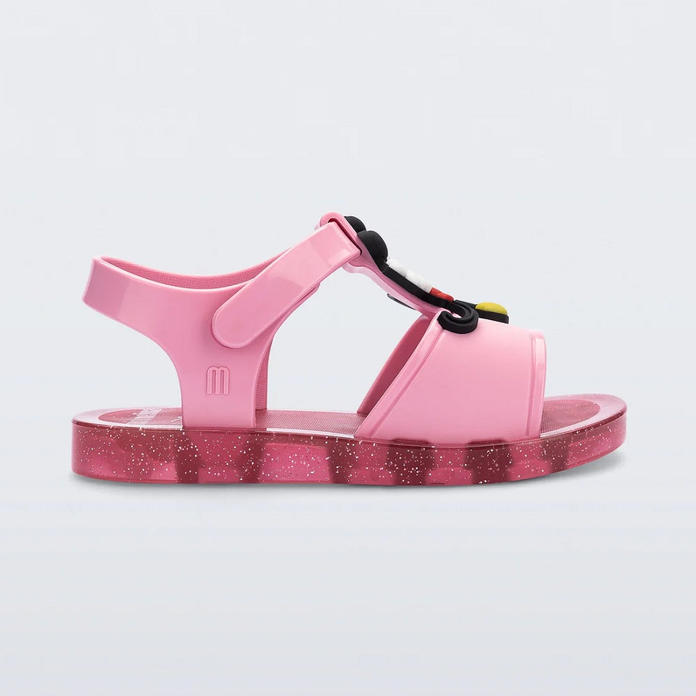 Mini Melissa Play Bebek Sandaleti Mickey Minnie Pembe