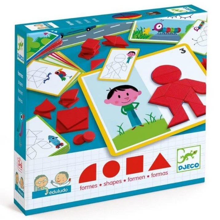 Djeco Beceri Oyunları / Eduludo Shapes