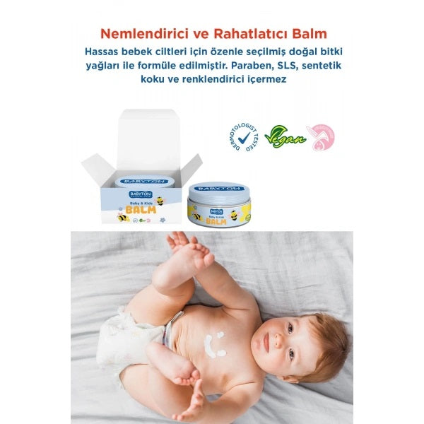Babyton Rahatlatıcı ve Besleyici Balm 50 ml
