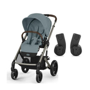 Cybex Balios S Lux Bebek Arabası Taupe Stormy Blue Adaptör Hediyeli