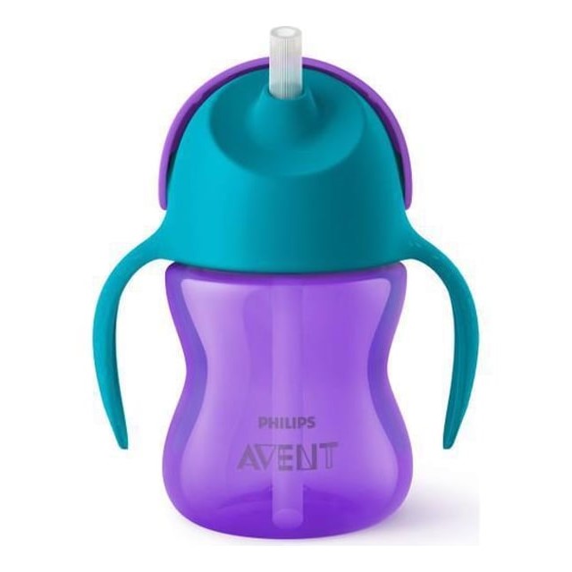 Avent Yumuşak Uçlu Bardak Mor 200 ml 9 Ay+