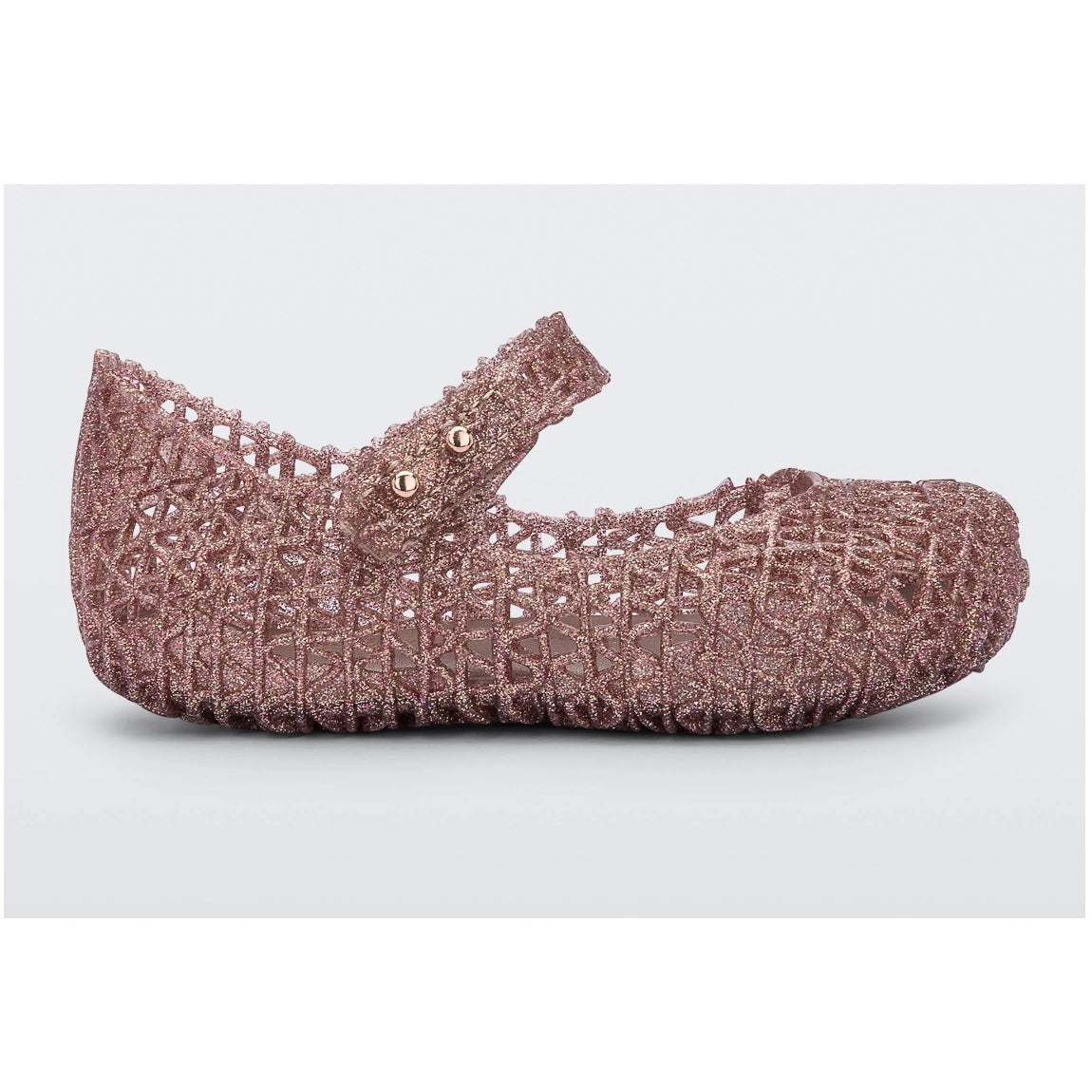 Mini Melissa Bebek Babet Campana Papel Mor