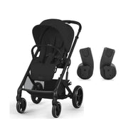 Cybex Balios S Lux Bebek Arabası Black Moon Black Adaptör Hediyeli