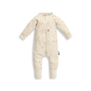 ErgoPouch Organik Pamuklu Patikli Pijama Tulum 1.0 TOG Lullaby Ekru