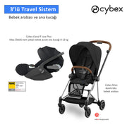 Cybex Mios Chrome Brown Cloud T Plus Black Set
