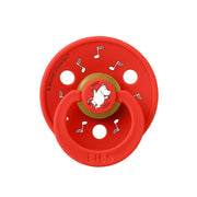 Bibs x Moomin Colour Dancing Candy Apple Kauçuk Emzik 0-6 Ay Kırmızı