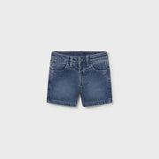 Mayoral Yazlık Erkek Bebek Denim Bermuda Şort Mavi