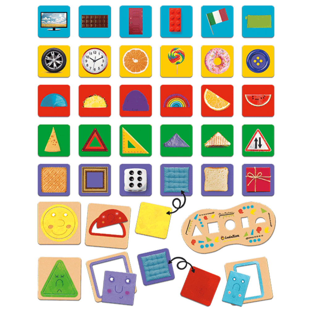 Şekil Avcısı - Montessori Uygulamalı 2 Yaş+ - Eğitici Oyuncak - Görsel 2