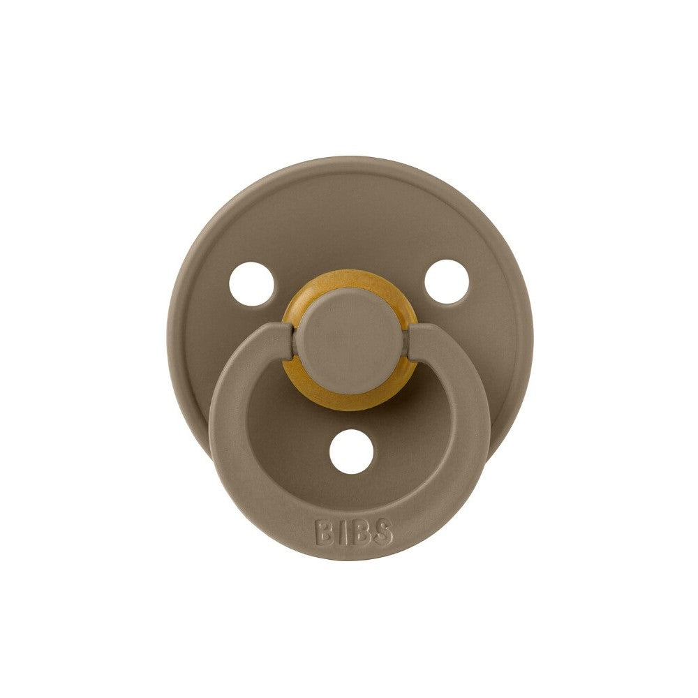 Bibs Colour Bebek Doğal Kauçuk Emzik Dark Oak 6-18 Ay Kahverengi