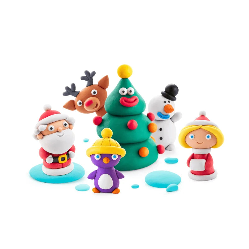 Hey Clay Yaratıcı Kil Seti- Winter Holidays - Eğitici Oyuncak - Görsel 2