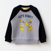 Haribo Erkek Çocuk Bisiklet Yaka Sweatshirt