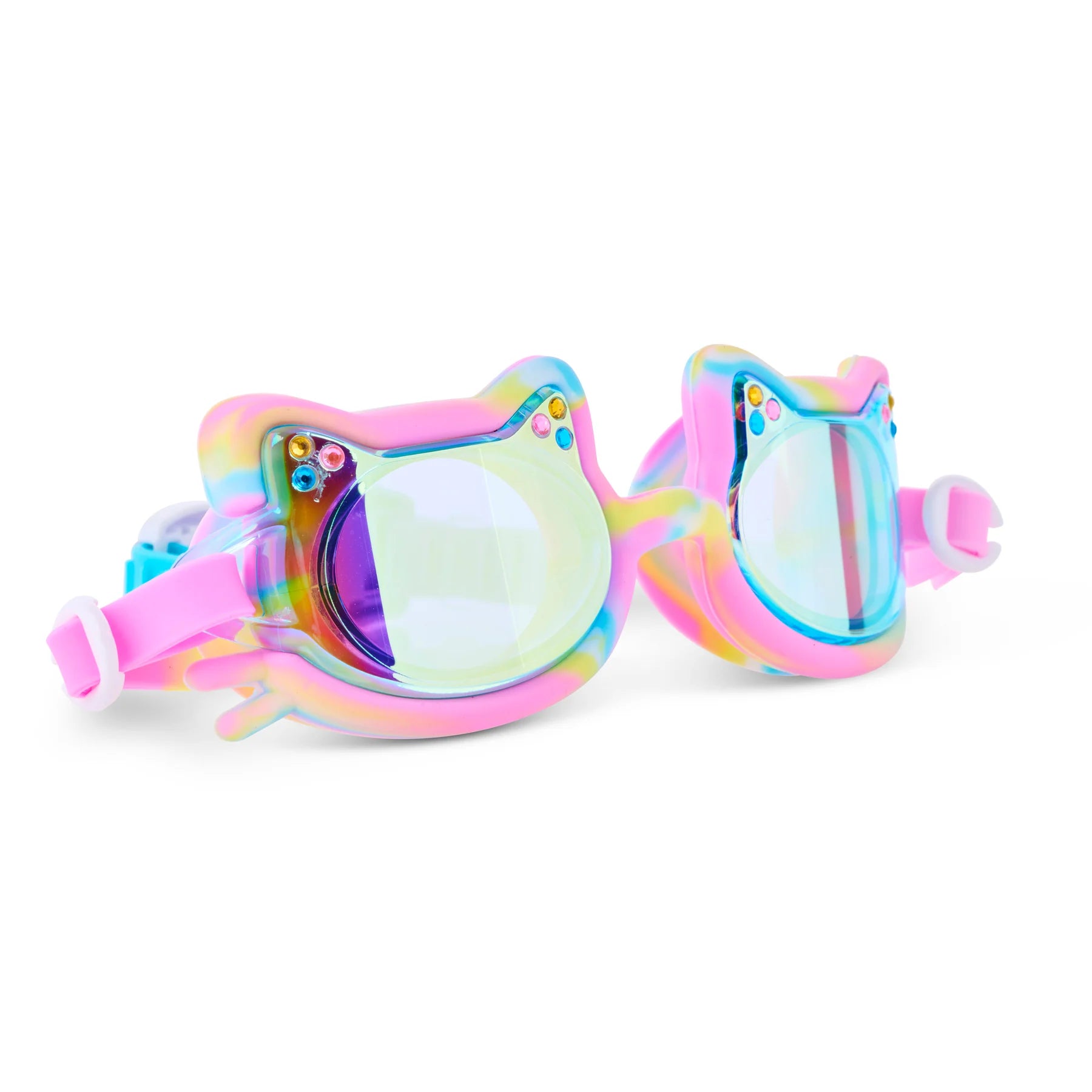 Bling2o Tie Dye Tabby Meow - Çocuk Deniz Gözlüğü 3 Yaş+
