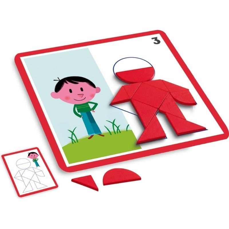 Djeco Beceri Oyunları / Eduludo Shapes