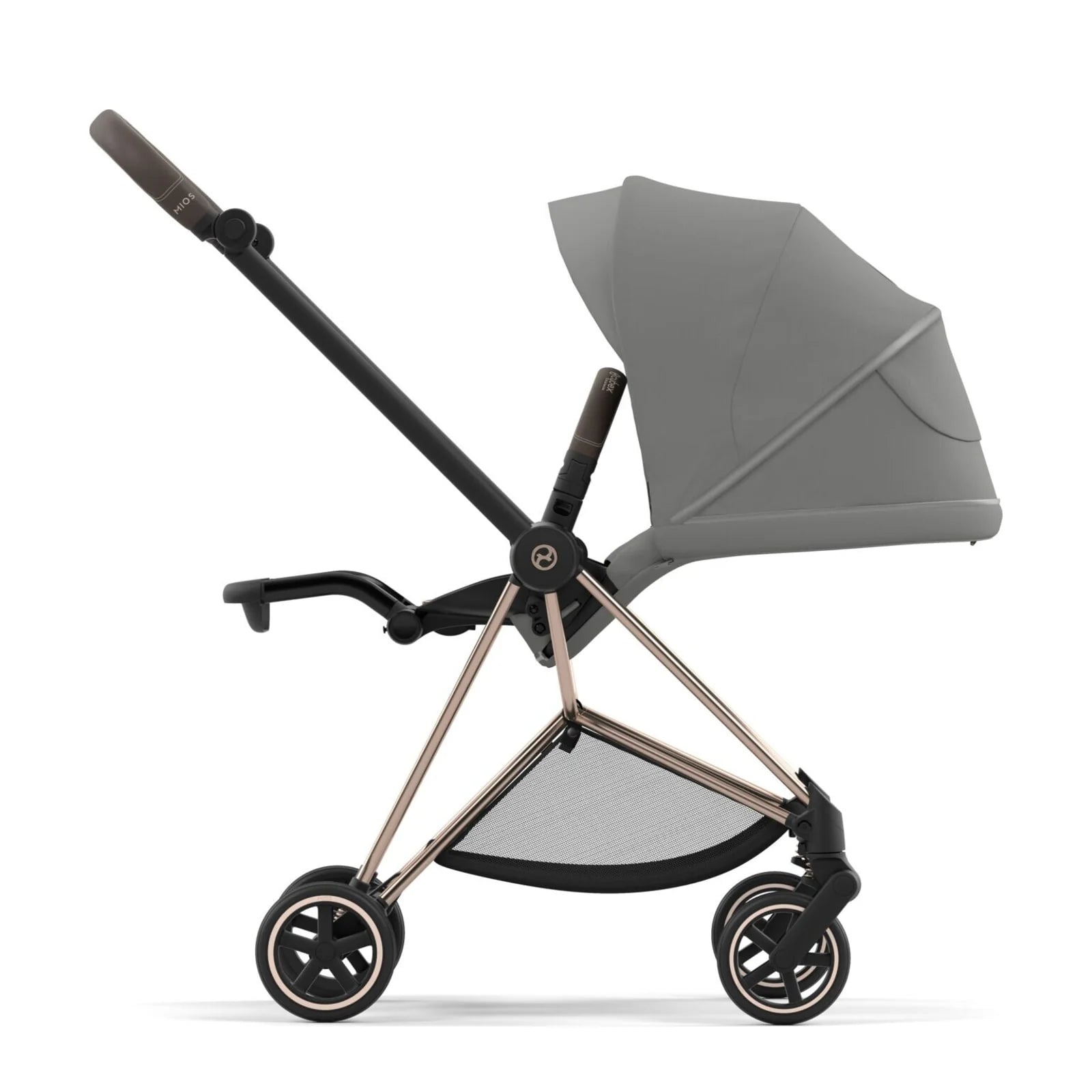 Cybex Mios Rosegold Mirage Grey