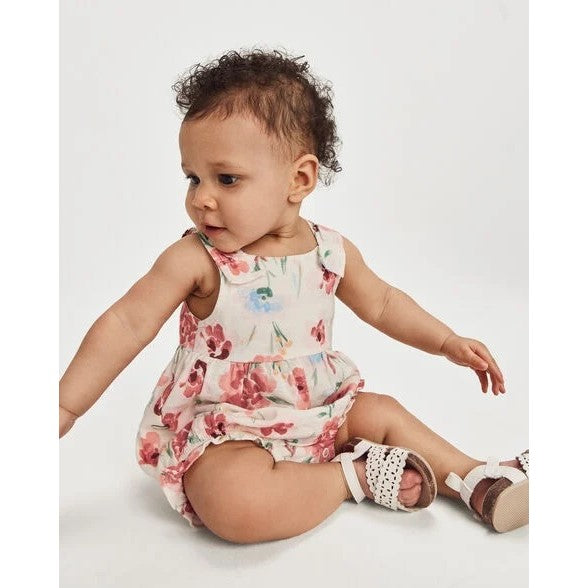 Carter's Kız Bebek Kısa Tulumlu Set Pembe