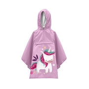 Sassi Çocuk Panço Yağmurluk - Sevimli Unicorn - Rüzgarlık