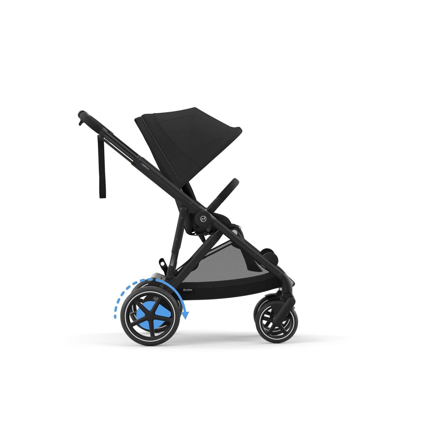 Cybex e-Gazelle S Black İkiz Bebek Arabası