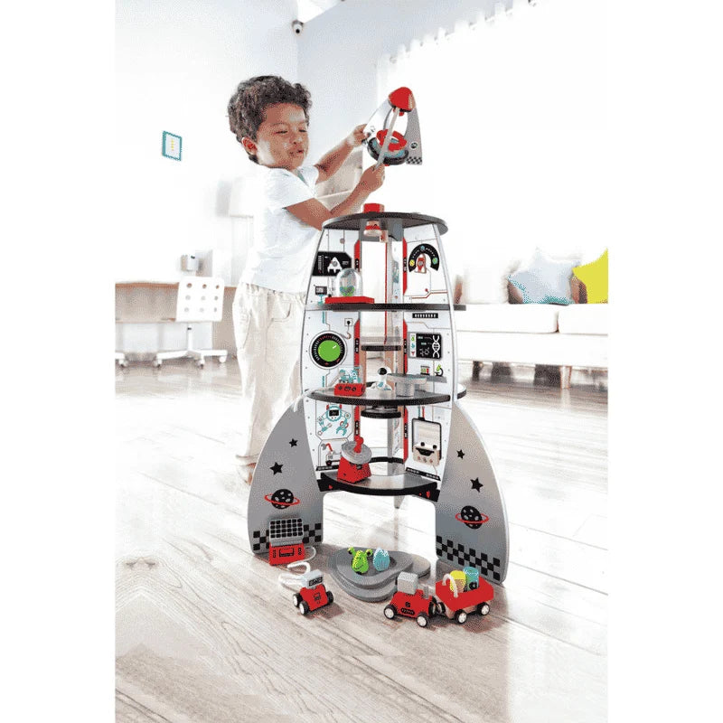 Hape Dört Aşamalı Roket Gemisi - Eğitici Oyuncak - Görsel 2