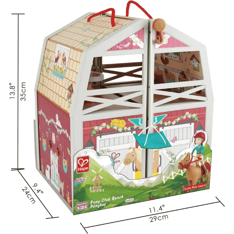 Hape Pony Çiftlik - Eğitici Oyuncak - Görsel 2