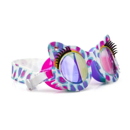 Bling2o Savvy Cat- Purple Patches Çocuk Deniz Gözlüğü 8 Yaş+