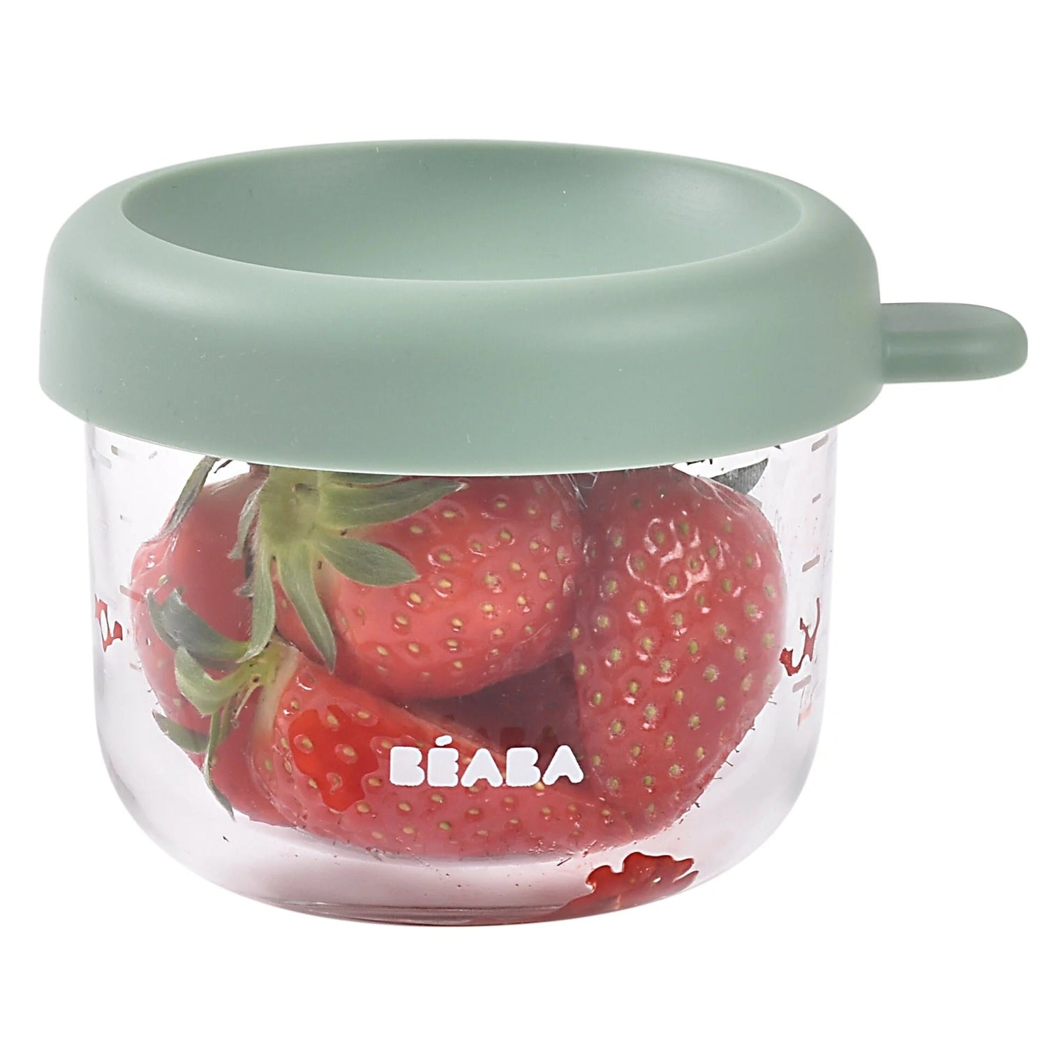 Beaba Bebek Cam Mama Kavanozu 150 Ml, Sage Green