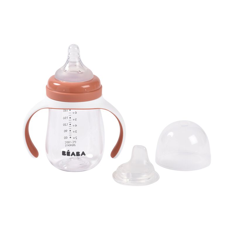 Beaba 210 Ml Biberon, Terracotta