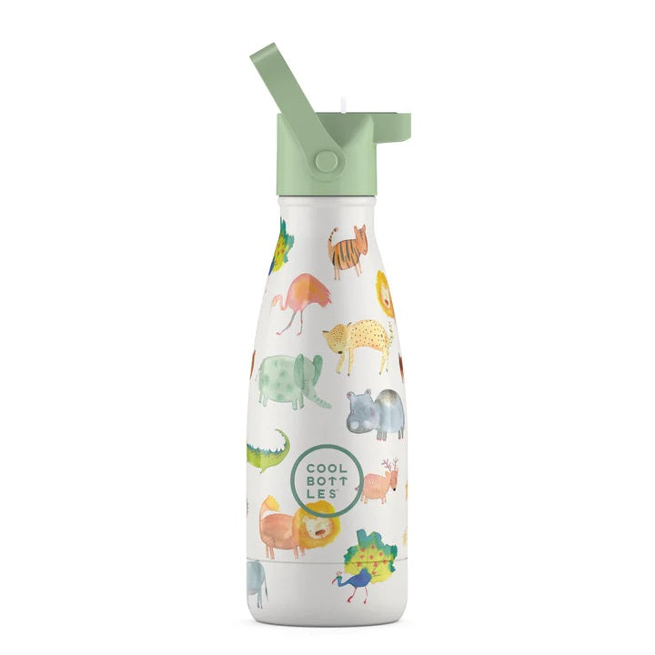 Cool Bottles Paslanmaz Çelik Suluk - The Kids Bottle African Safari 260ml