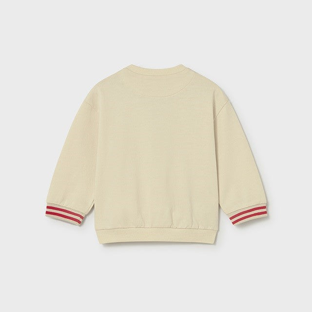 Mayoral Yazlık Erkek Bebek Sweatshirt Bej