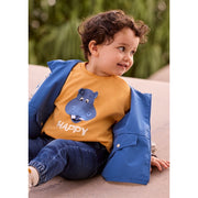 Mayoral Yazlık Erkek Bebek Sweatshirt Sarı