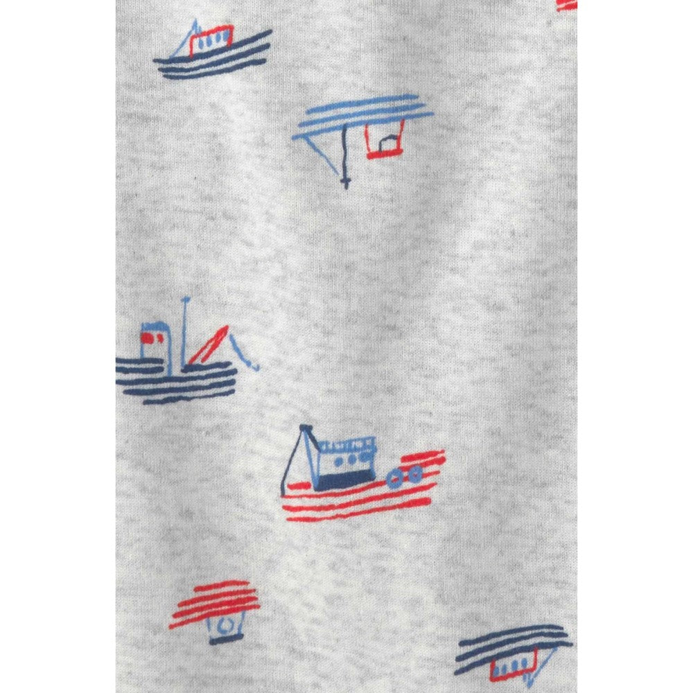 Carters Carter's Layette Erkek Bebek Kısa Kollu Body 5'li Set Mavi - Body,Tulum,Zıbın - Görsel 5