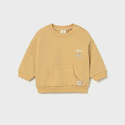 Mayoral Yazlık Bebek Sweatshirt Sarı
