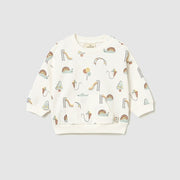 Mayoral Yazlık Bebek Sweatshirt Beyaz