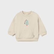 Mayoral Yazlık Bebek Sweatshirt Bej