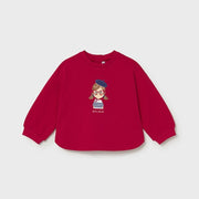 Mayoral Yazlık Kız Bebek Sweatshirt Kırmızı